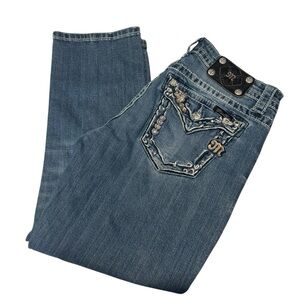 MISS ME - Jb55o1p2  Boyfriend Capri Jeans size 27